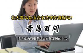 青鸟百问：北大青鸟有适合女孩学的课程吗？